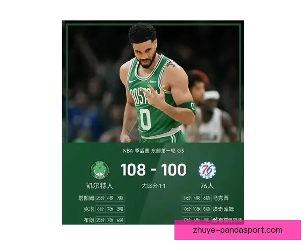 凯尔特人塔图姆关键时刻得分能力在联盟的全面对比分析
